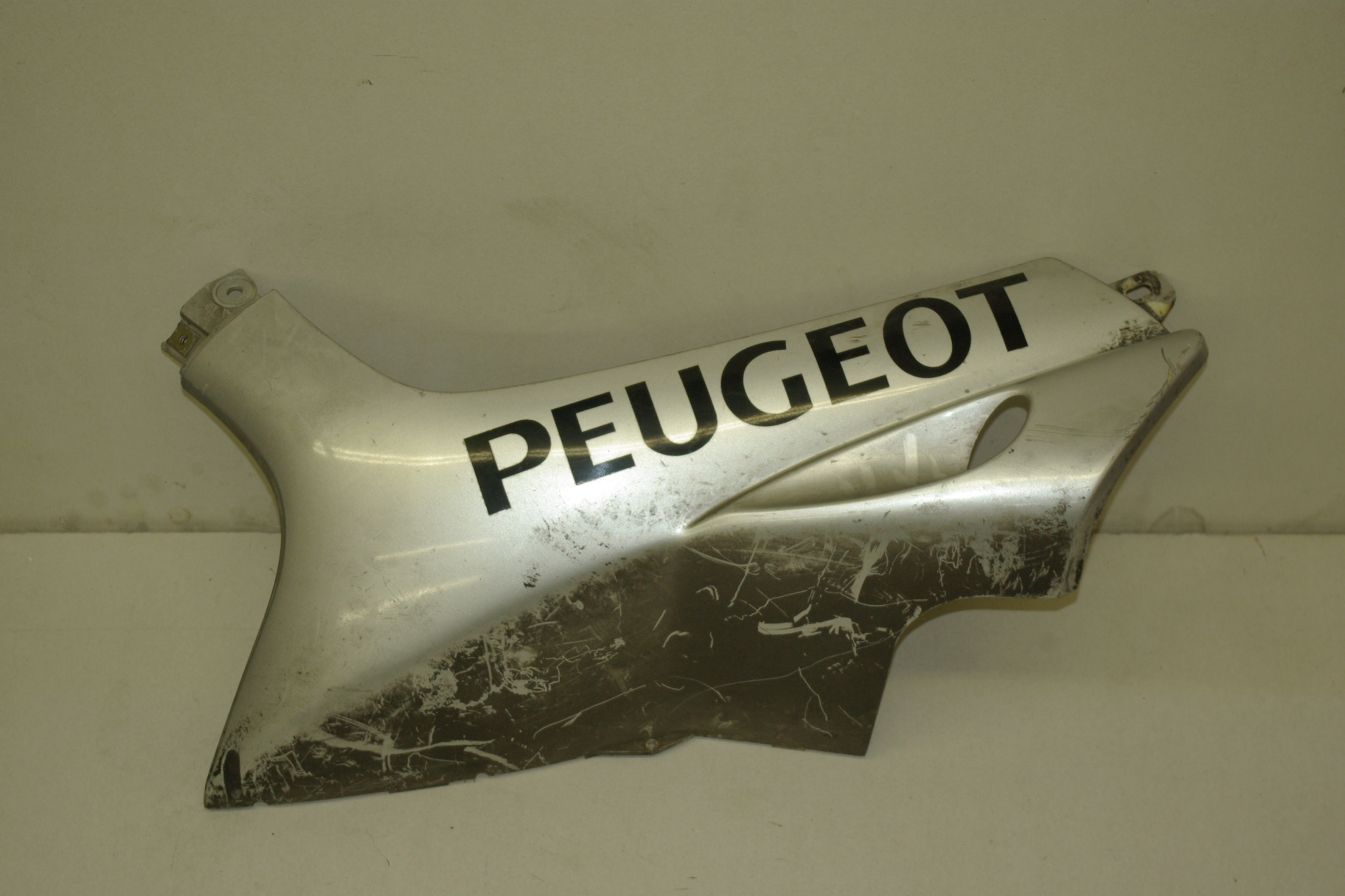 Peugeot Speedfight Left-hand-belly-panel silver