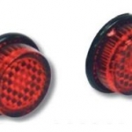 Number plate reflectors