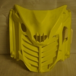 Yamaha Aerox front radiator grill, yellow